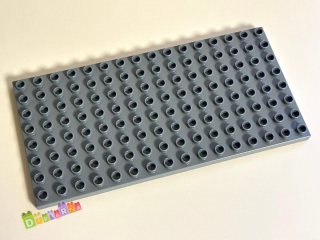 Lego Duplo deska / podložka 8x16 - šedá